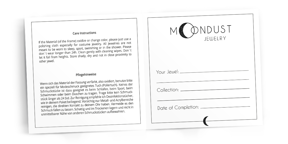 Werbeagentur Muelheim Oberhausen Grafikdesign moondust zertifikat innen